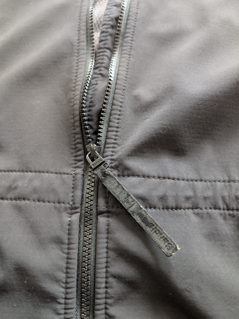 Bench Women's Black Hooded Softshell Rain Jacket - Picture 2 of 7